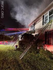 WGFC firefighters and mutual aid companies battled a house fire in West Grove Borough early Saturday morning.