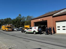 Medic 94 provided training to new and existing staff and first responders at the WGFC's Station 22 in West Grove. 