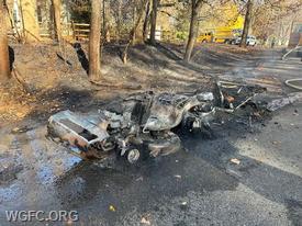 A lawn tractor fire on Hampsted Court in London Britain Township was handled by the WGFC.