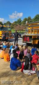 WGFC fire prevention programs reached more than 6,000 children in 2024.